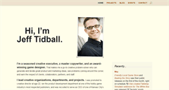 Desktop Screenshot of jefftidball.com